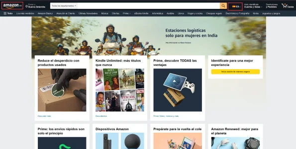 Create an international version of your website