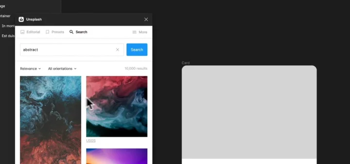 unsplash in use